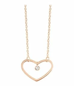 VANRYCKE Collier Angie PM Diamant Or Rose