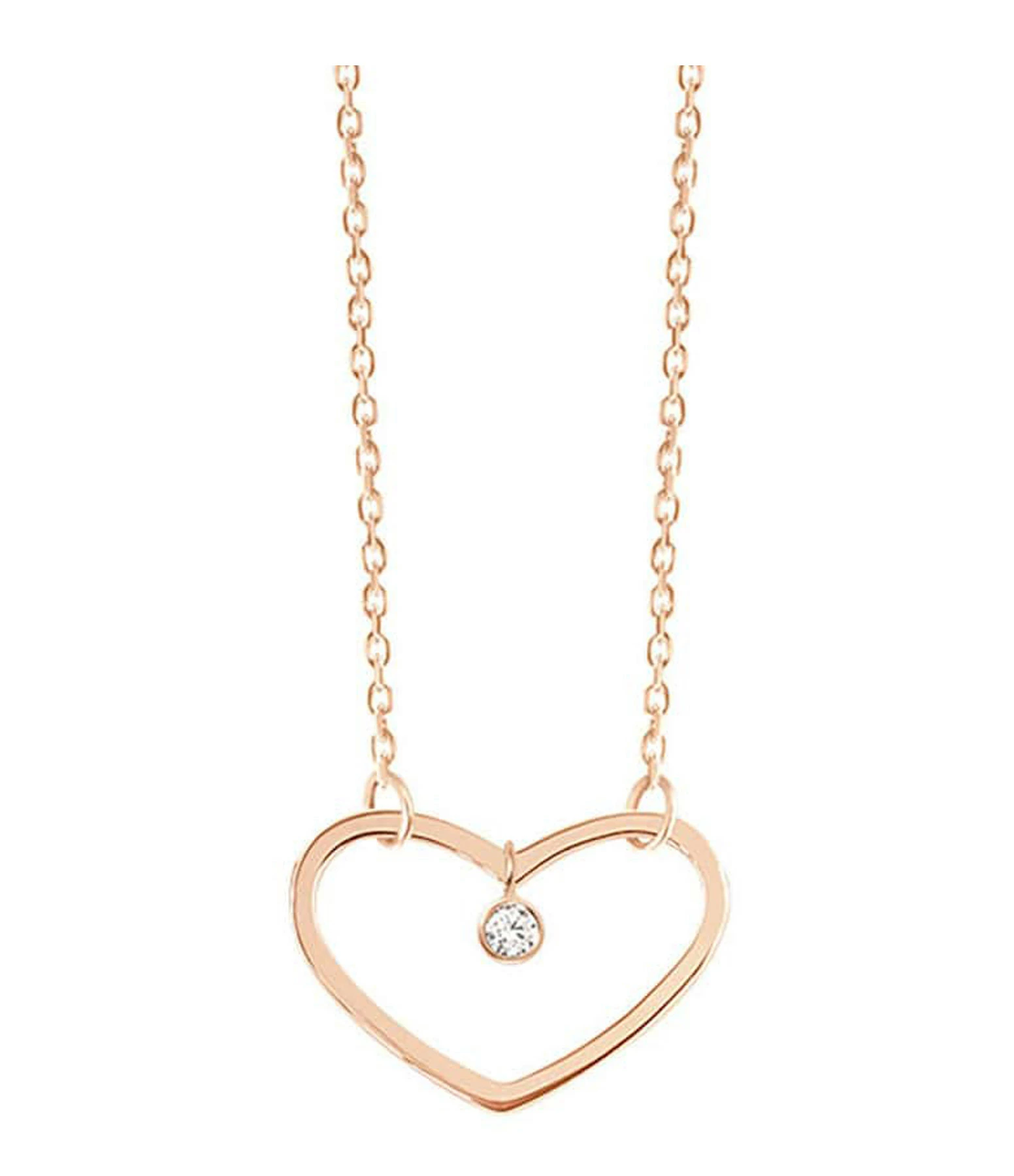 VANRYCKE Collier Angie PM Diamant Or Rose 1 VANRYCKE Collier Angie PM Diamant Or Rose