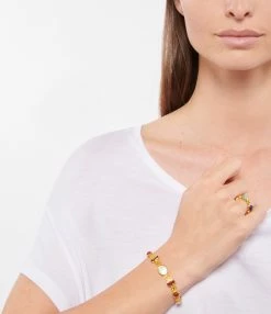 Pamela Love Bague Scarabées Pierres Argent Doré -COLLIERS Shop pamel look20220415 144 1