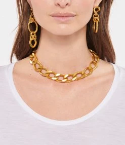 PERRINE TAVERNITI Boucles D'oreilles Asymétriques Pradier Doré 5 PERRINE TAVERNITI Boucles D'oreilles Asymétriques Pradier Doré -COLLIERS Shop perri look20220426 102