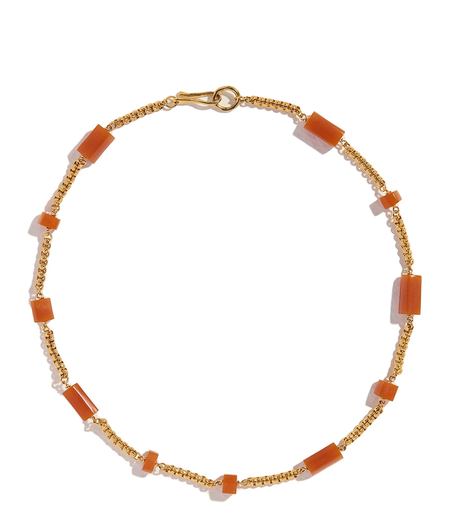 Pamela Love Collier Astrid Corail Doré 1 Pamela Love Collier Astrid Corail Doré