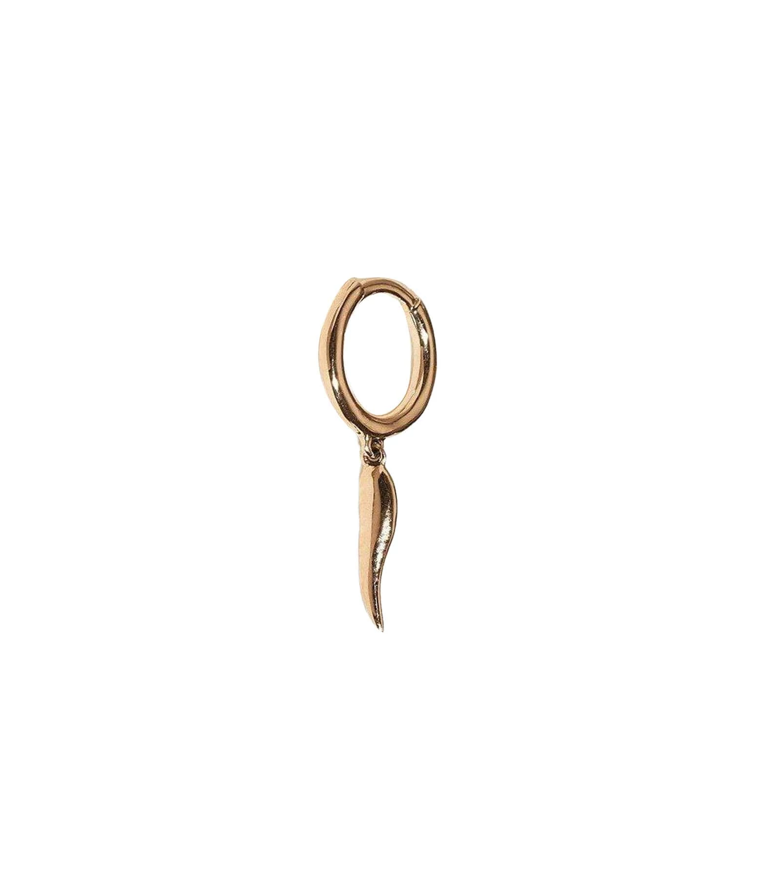 Pamela Love Mini Créole Horn Or Jaune (vendue à L'unité) 1 Pamela Love Mini Créole Horn Or Jaune (vendue à L'unité)