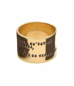 SERGE THORAVAL Bague Edmond Rostand Large Vermeil 7 SERGE THORAVAL Bague Edmond Rostand Large Vermeil -COLLIERS Shop r16v bague er large vermeil p