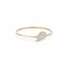 Ginette NY Bague Bliss Diamants Or Rose