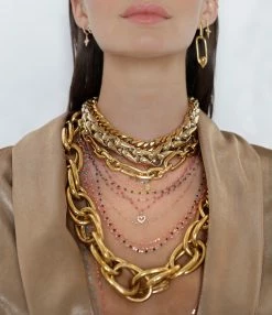 GIGI CLOZEAU Pendentif Lucky Cœur Suprême Diamants Or Jaune -COLLIERS Shop re a4a8433 bijoux verticale 3 1