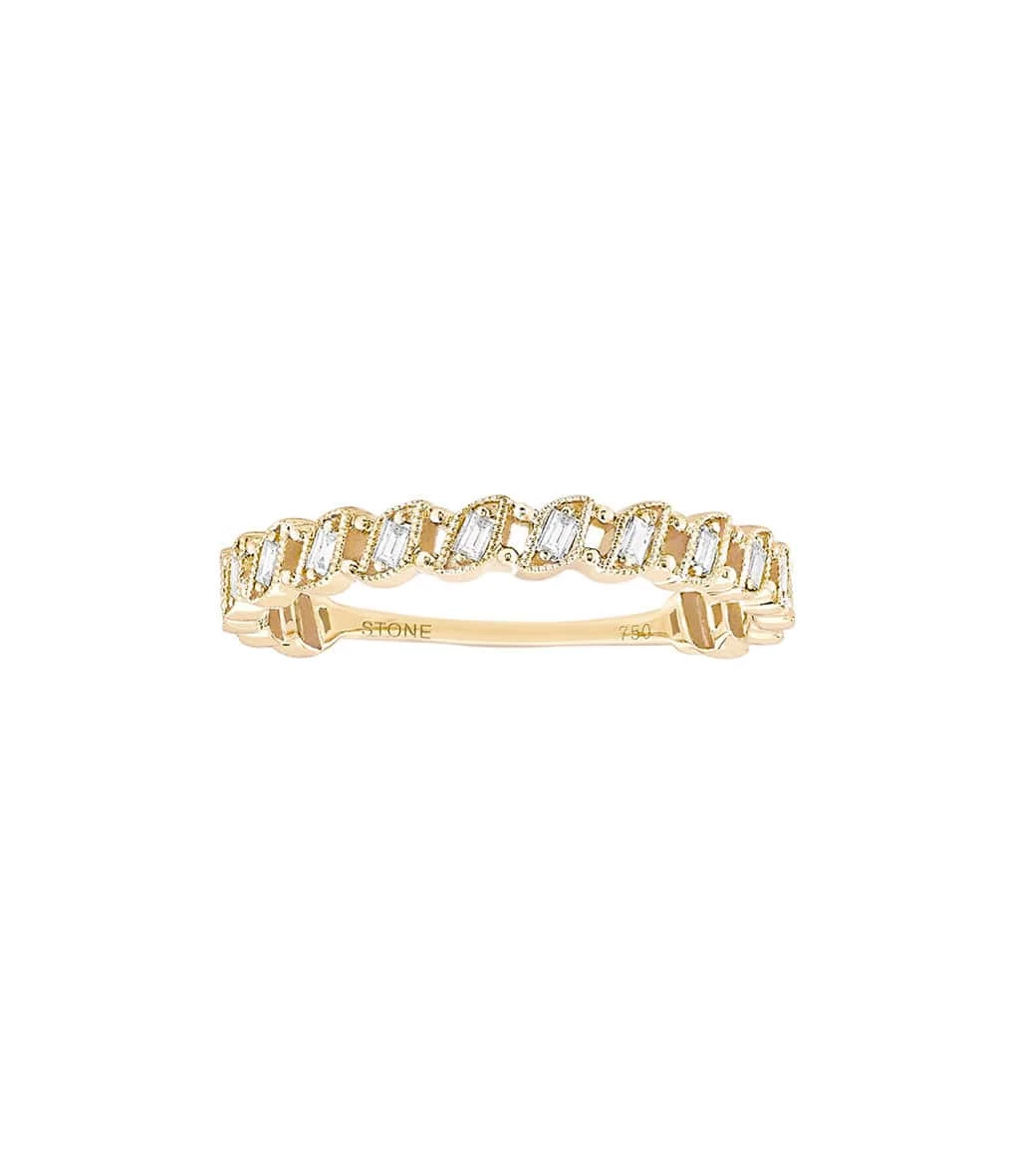 STONE PARIS Bague Roméo Et Juliette Or Diamants 2 STONE PARIS Bague Roméo Et Juliette Or Diamants – Image 2