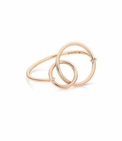 Ginette NY Bague Tiny Fusion Or Rose