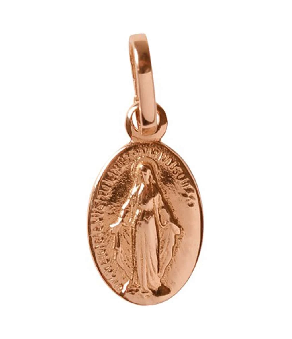 GIGI CLOZEAU Pendentif Médaille Madone GM Or 3 GIGI CLOZEAU Pendentif Médaille Madone GM Or – Image 3