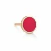 Ginette NY Boucle D'oreille Ever Disc Or Rose Corail (vendue à L'unité)