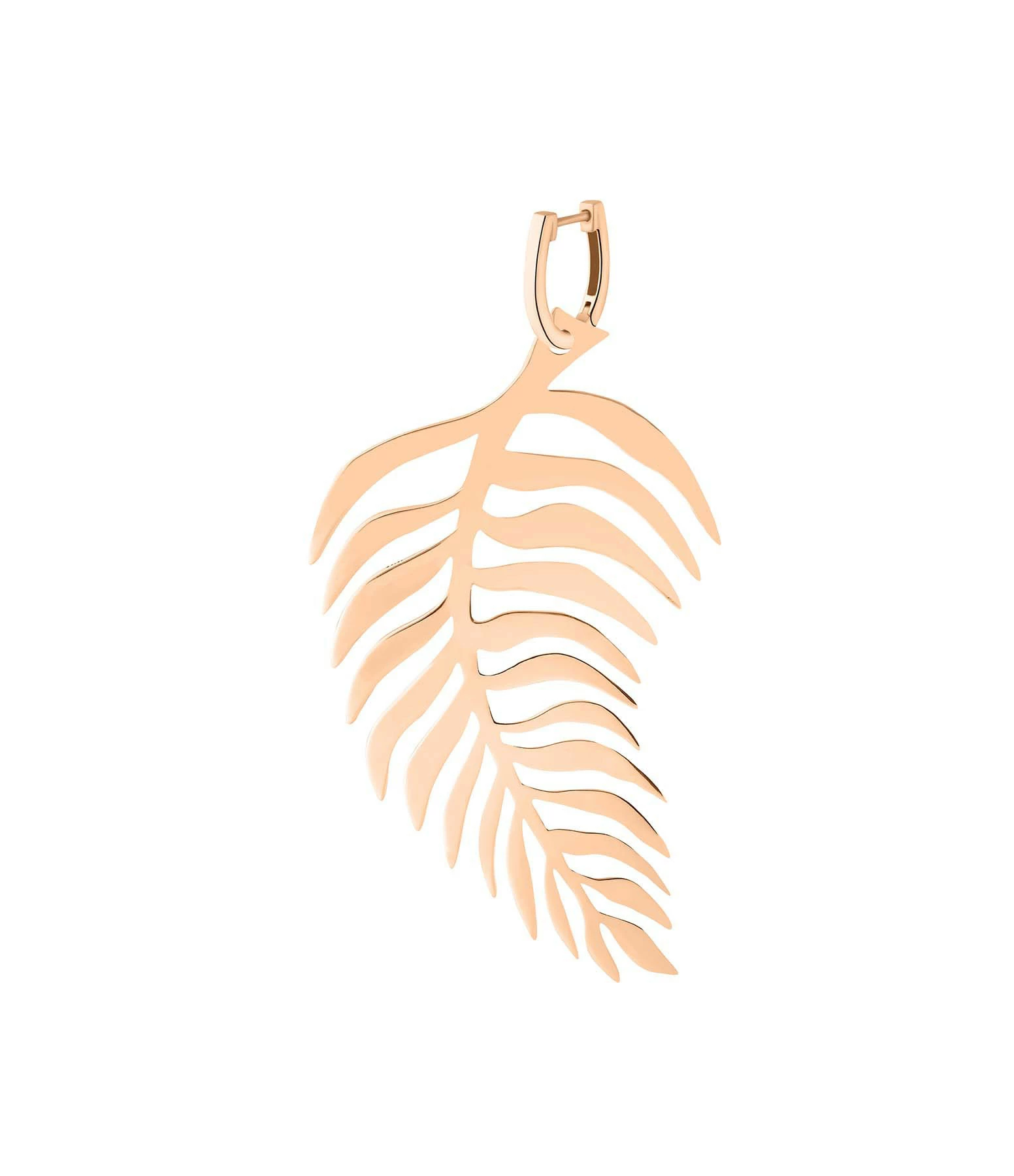 Ginette NY Boucle D'oreille Palms Jumbo Or Rose (vendue à L'unité) 1 Ginette NY Boucle D'oreille Palms Jumbo Or Rose (vendue à L'unité)