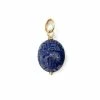 Aurélie Bidermann Pendentif Scarabée Lapis PM - Joaillerie