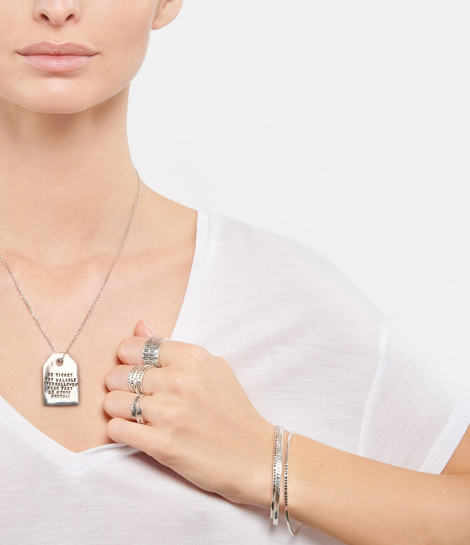 SERGE THORAVAL Bague Love 2 Argent 4 SERGE THORAVAL Bague Love 2 Argent – Image 4