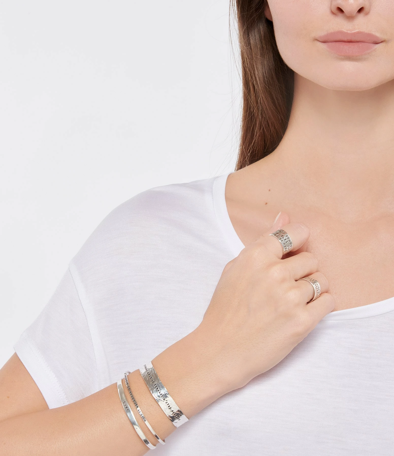 SERGE THORAVAL Jonc S'asseoir Argent 4 SERGE THORAVAL Jonc S'asseoir Argent – Image 4