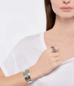 SERGE THORAVAL Jonc Genèse Argent -COLLIERS Shop serge look20211109 113 1