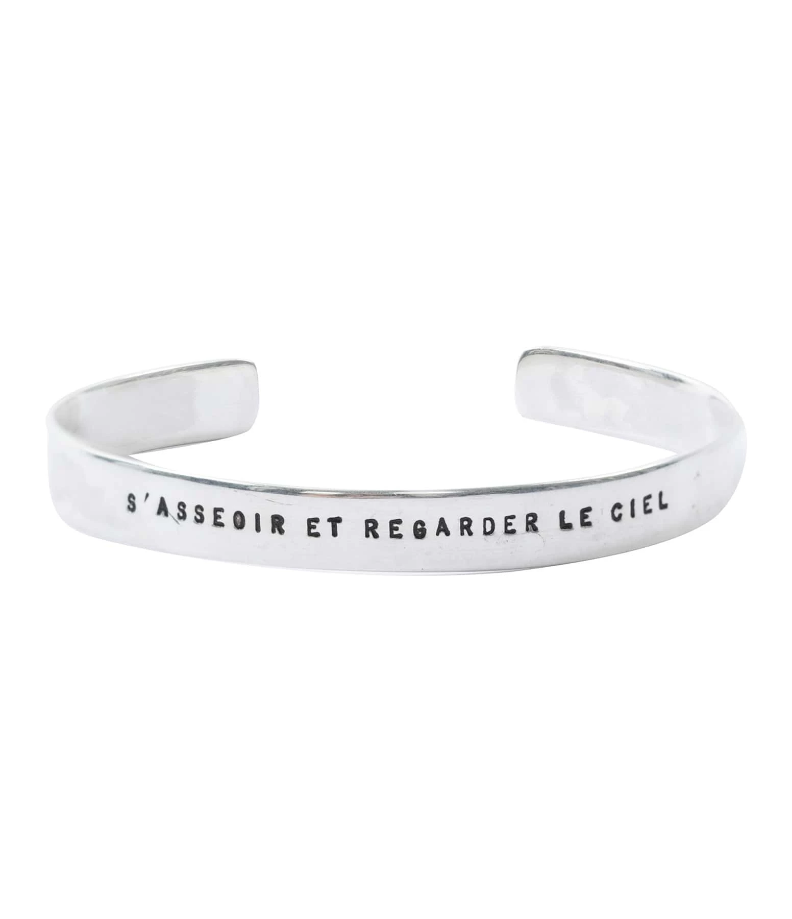 SERGE THORAVAL Jonc S'asseoir Et Regarder Le Ciel Argent 1 SERGE THORAVAL Jonc S'asseoir Et Regarder Le Ciel Argent