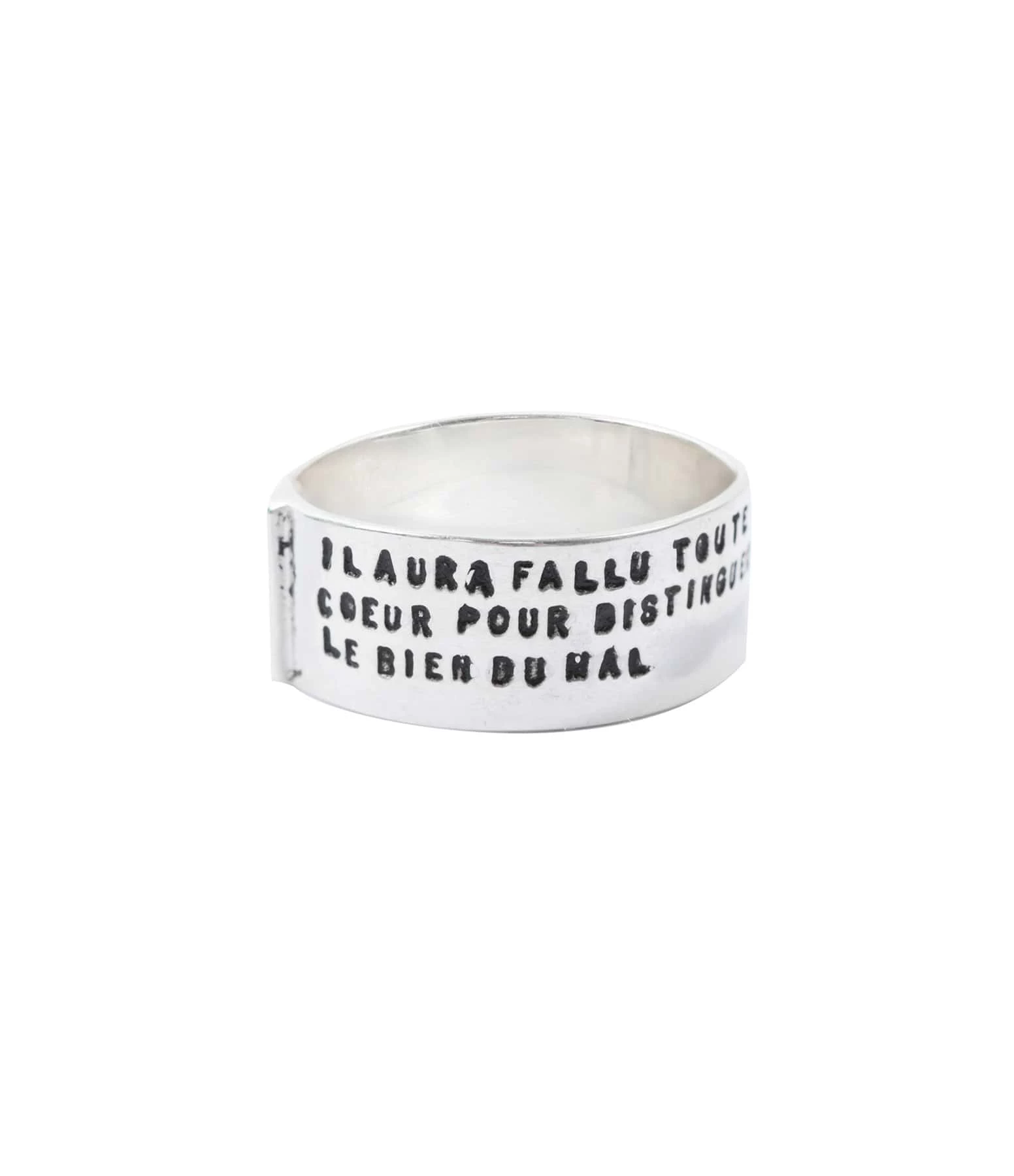 SERGE THORAVAL Bague Intelligence Argent 1 SERGE THORAVAL Bague Intelligence Argent