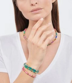 SHAKER JEWELS Collier Cosmos Jaspe Multicolore Hématite -COLLIERS Shop shake look20220103 139 1
