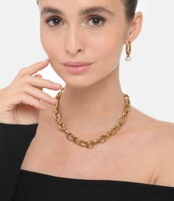 SHAKER JEWELS Boucles D'oreilles Perles D'Eau Douce Doré -COLLIERS Shop shake look20221223 213