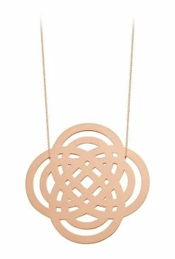 Ginette NY Collier Purity Jumbo Or Rose