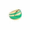 Aurélie Bidermann Bague Tarsila Vert Tropical