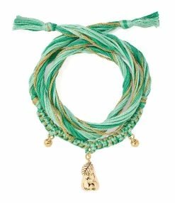 Aurélie Bidermann Bracelet Honolulu Charm Araza Vert