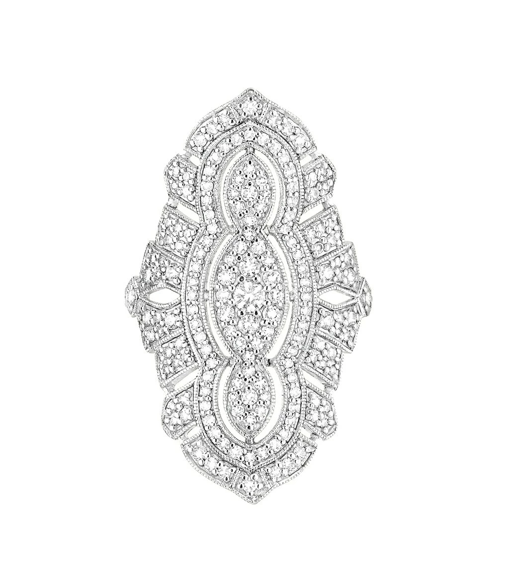 STONE PARIS Bague Tess Or Diamants 1 STONE PARIS Bague Tess Or Diamants