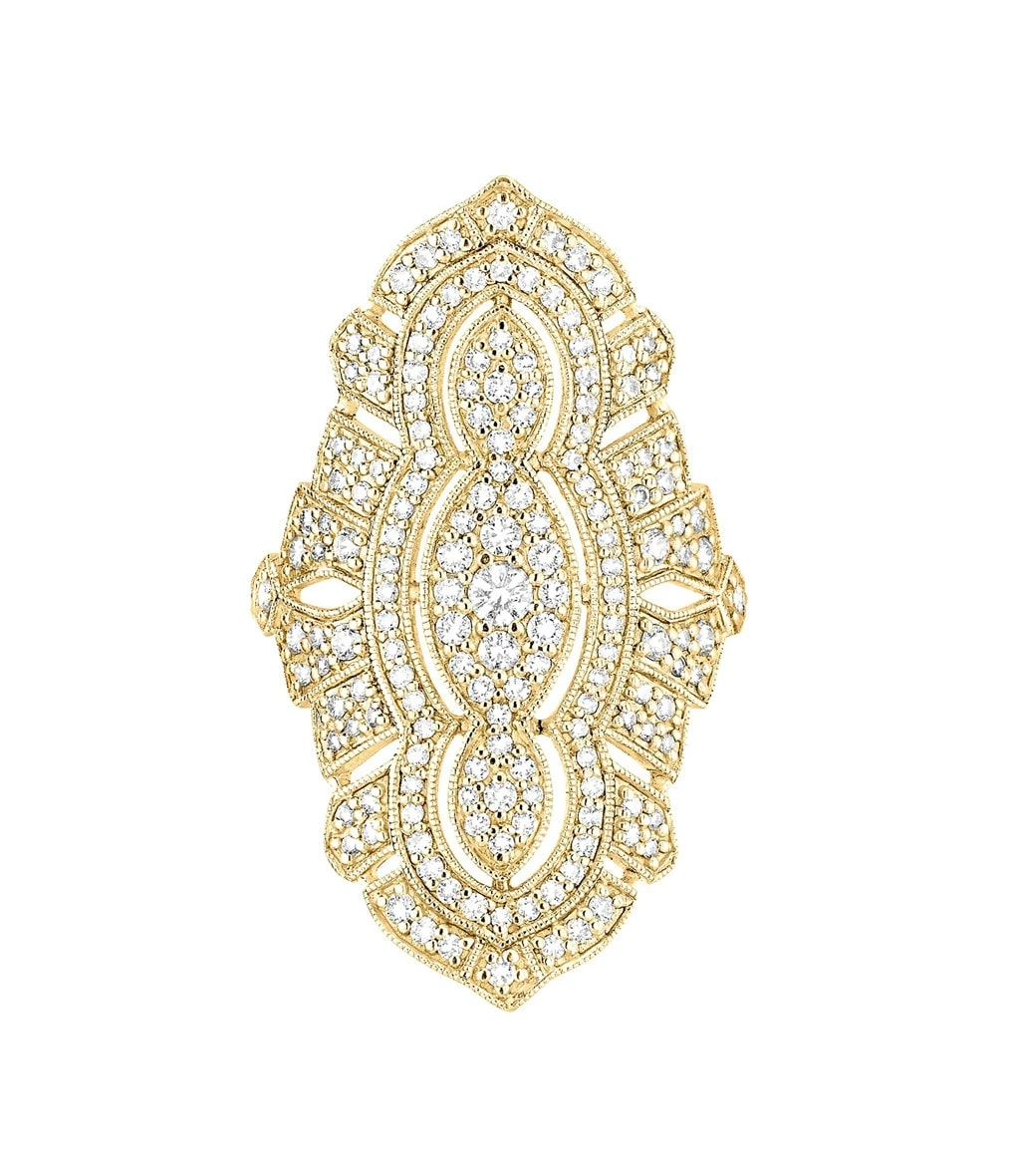 STONE PARIS Bague Tess Or Diamants 2 STONE PARIS Bague Tess Or Diamants – Image 2