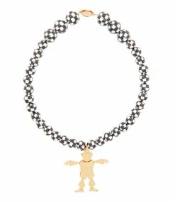 Timeless Pearly Collier Clown Damier
