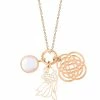 Ginette NY Sautoir Charms Or Rose, Collection Twenty