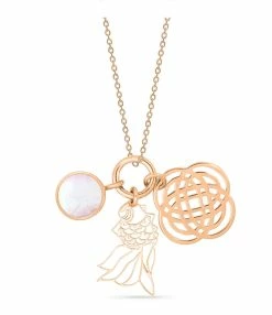 Ginette NY Sautoir Charms Or Rose, Collection Twenty