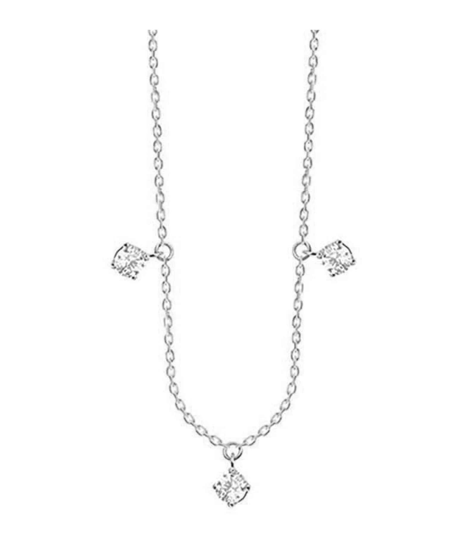 VANRYCKE Collier Stardust 3 Diamants Or Blanc 1 VANRYCKE Collier Stardust 3 Diamants Or Blanc