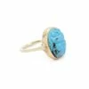 VADI JEWELS Bague Scarabée Turquoise