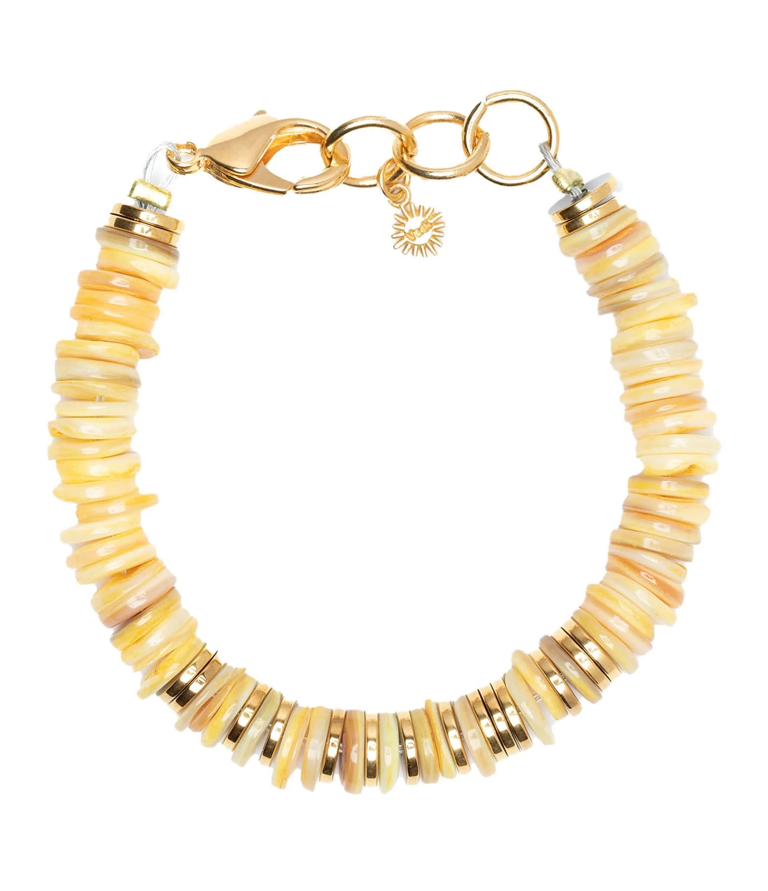 VADI JEWELS Bracelet Charly Jaune 1 VADI JEWELS Bracelet Charly Jaune