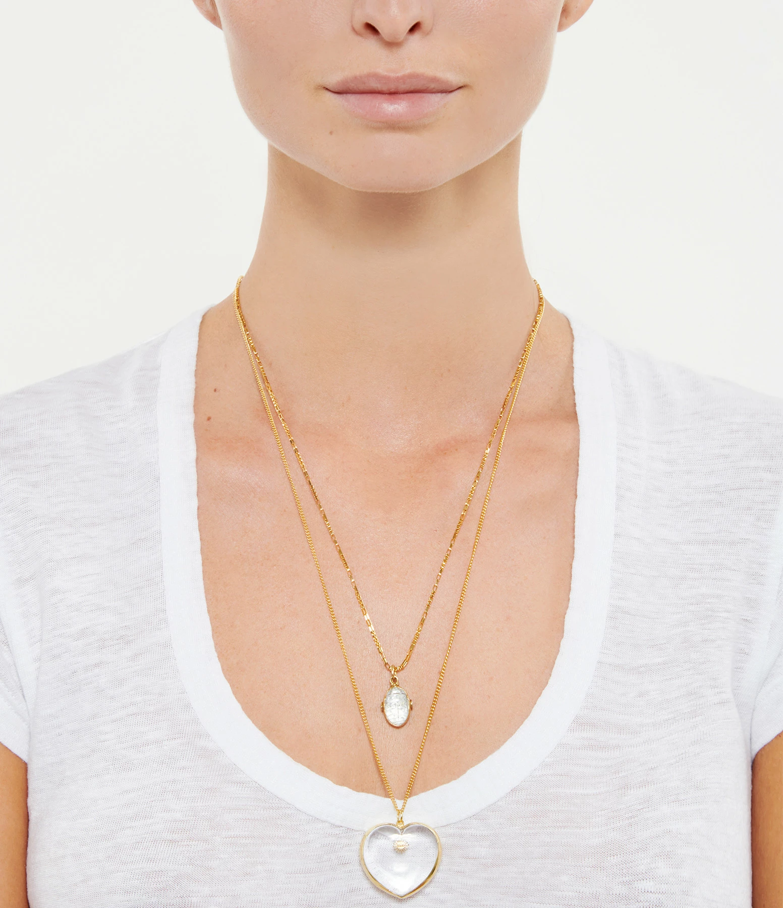 VADI JEWELS Sautoir Cœur Cristal 3 VADI JEWELS Sautoir Cœur Cristal – Image 3