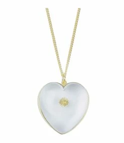 VADI JEWELS Sautoir Cœur Cristal