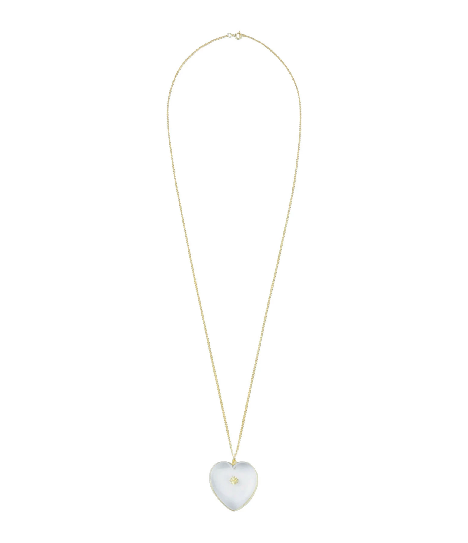 VADI JEWELS Sautoir Cœur Cristal 2 VADI JEWELS Sautoir Cœur Cristal – Image 2