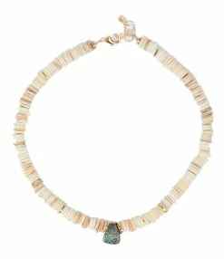 COLLIERS Shop 4 VADI JEWELS Collier PaĂŻa Coquillage Naturel Turquoise