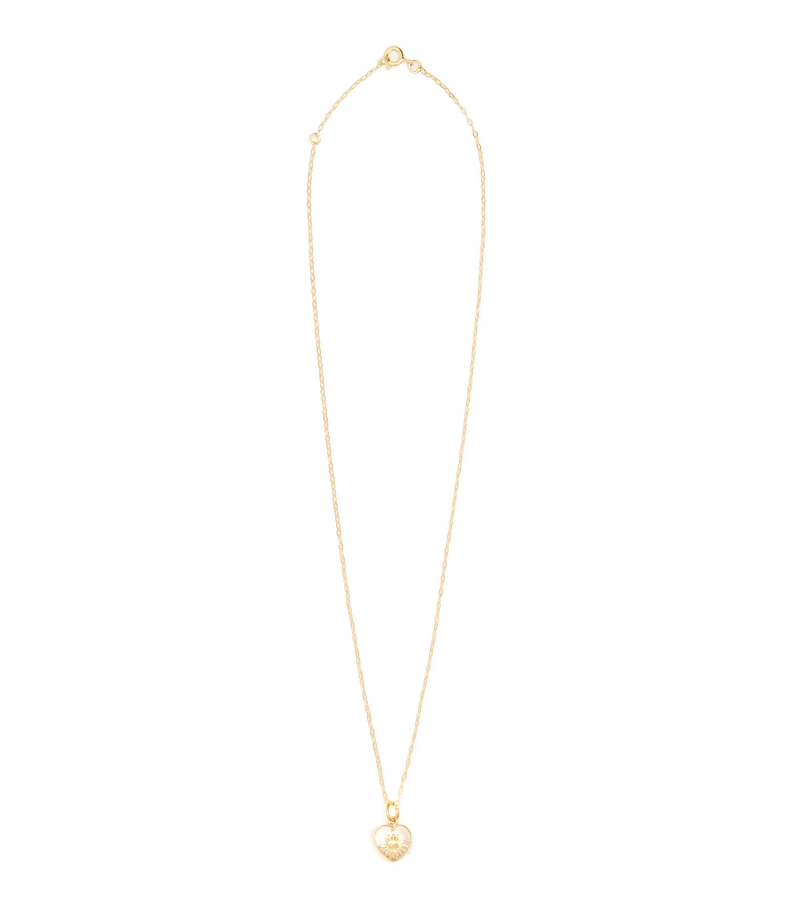 VADI JEWELS Collier Mini Cœur Cristal 2 VADI JEWELS Collier Mini Cœur Cristal – Image 2