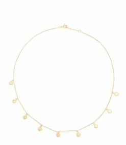 VADI JEWELS Collier Soleil Argent Doré