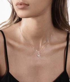 VANRYCKE Collier Abécédaire Or Rose -COLLIERS Shop vanry look20220420 639