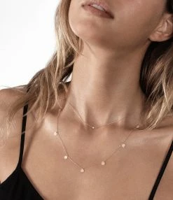 VANRYCKE Collier Angie PM Diamant Or Rose 9 VANRYCKE Collier Angie PM Diamant Or Rose -COLLIERS Shop vanry look20221117 21