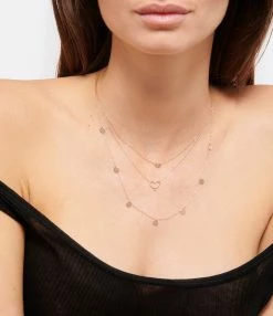 VANRYCKE Collier Angie PM Diamant Or Rose 8 VANRYCKE Collier Angie PM Diamant Or Rose -COLLIERS Shop vanry look20221117 33