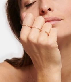 VANRYCKE Bague Stardust Diamant Or Rose -COLLIERS Shop vanry look20221117 38 2