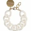 VANESSA BARONI Bracelet Flat Off White
