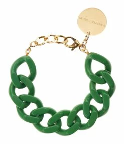 VANESSA BARONI Bracelet Flat Vert