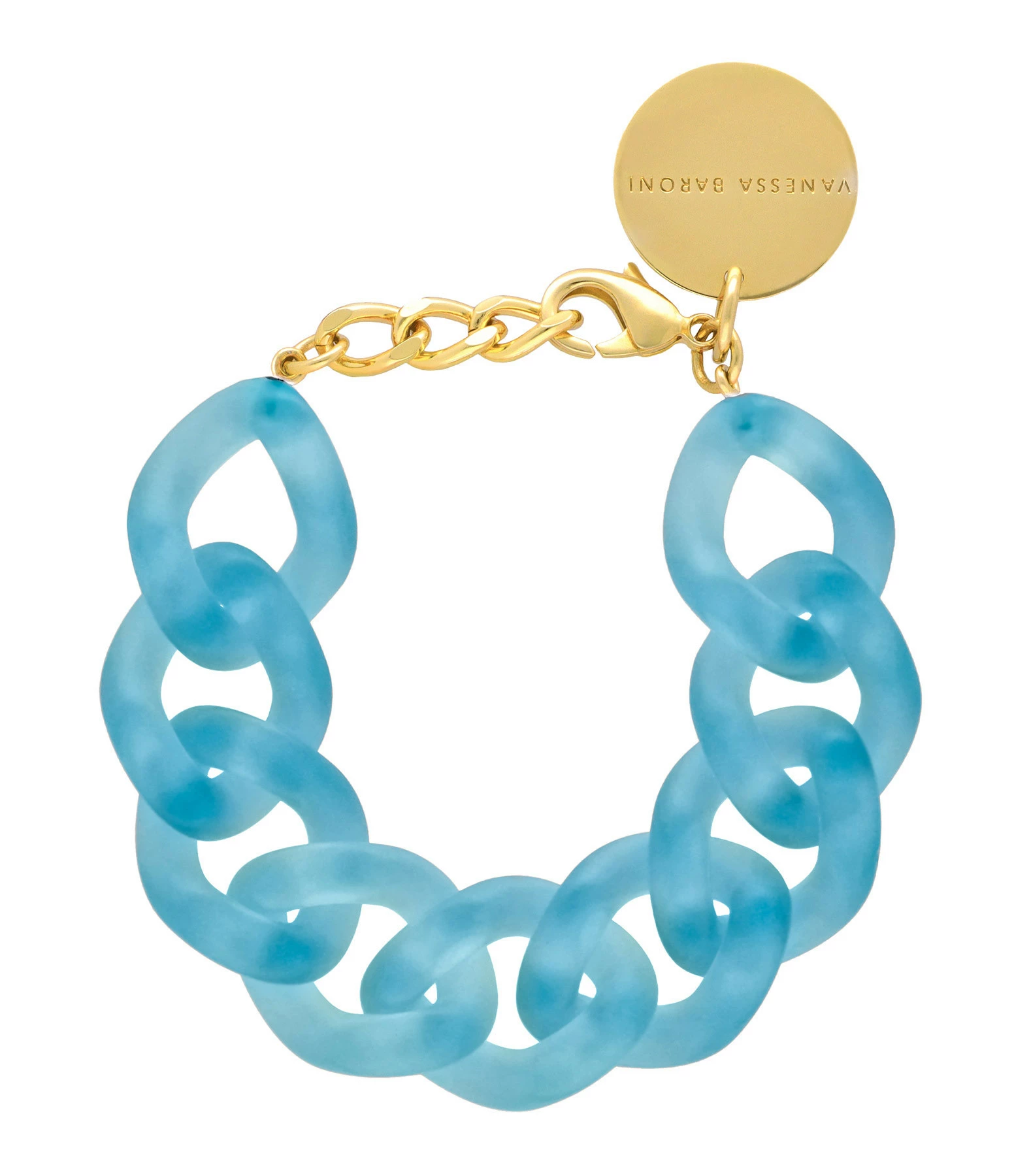 VANESSA BARONI Bracelet Flat Bleu 1 VANESSA BARONI Bracelet Flat Bleu
