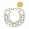 VANESSA BARONI Bracelet Squared Gris Clair