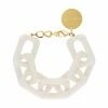 VANESSA BARONI Bracelet Squared Blanc