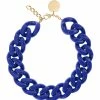 VANESSA BARONI Collier Big Flat Bleu