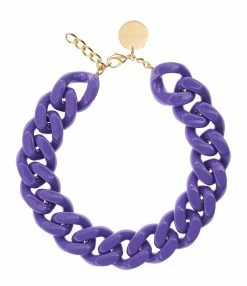 VANESSA BARONI Collier Big Flat Violet